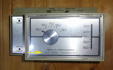 heat pump thermostat